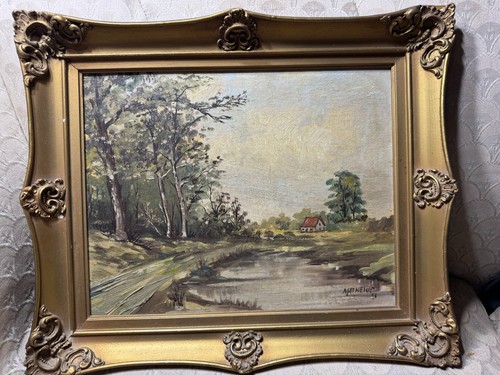 Mathews 1953 landscape - 1953, "landscape