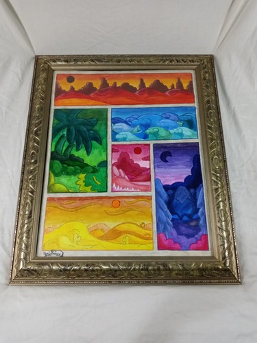 Original handmade framed - handmade,